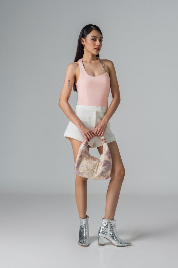 Ring Bearer Halter Top in Strawberry Pink