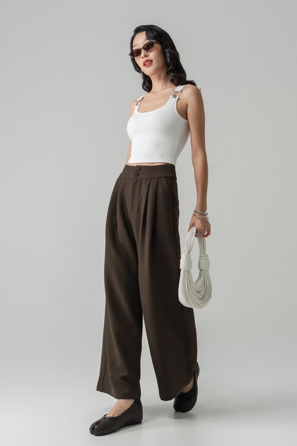 Power Button Pants in Dark Olive