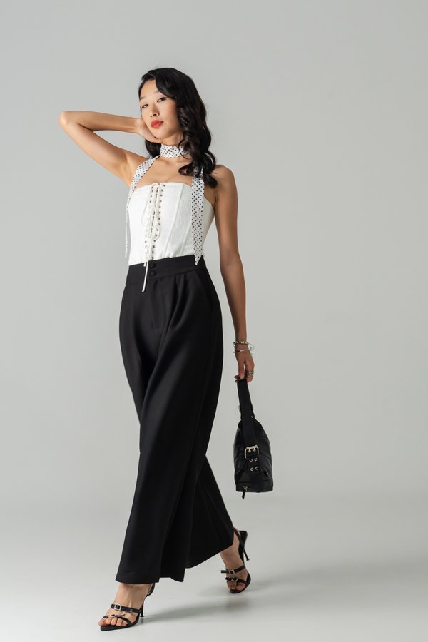 Power Button Pants in Black