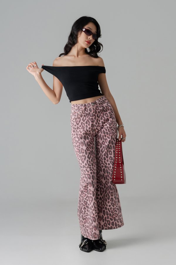 Commence Open Back Top in Black