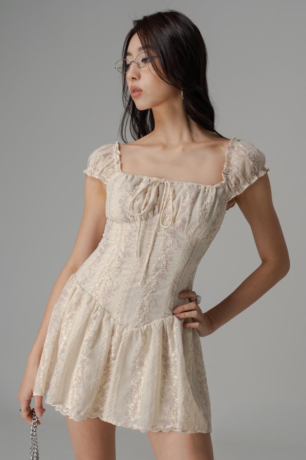 Forever Dress In Lavender Floral