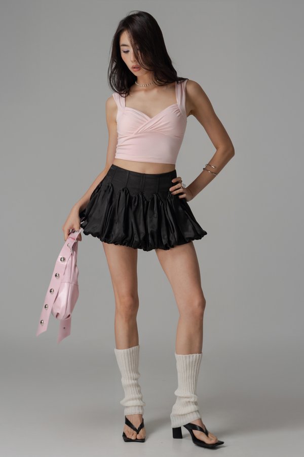 Dance Off Bubble Skirt In Black