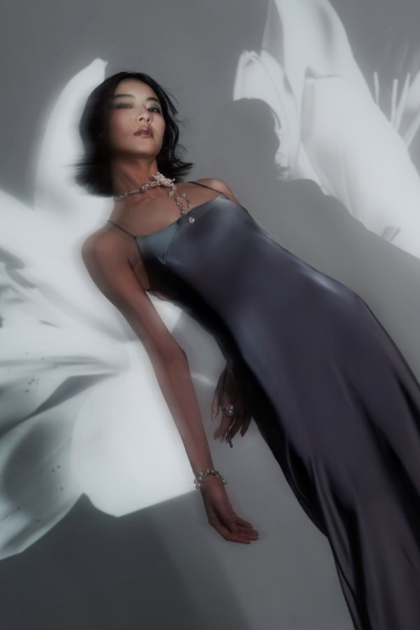 Bachelorette Dress In Chrome V.2
