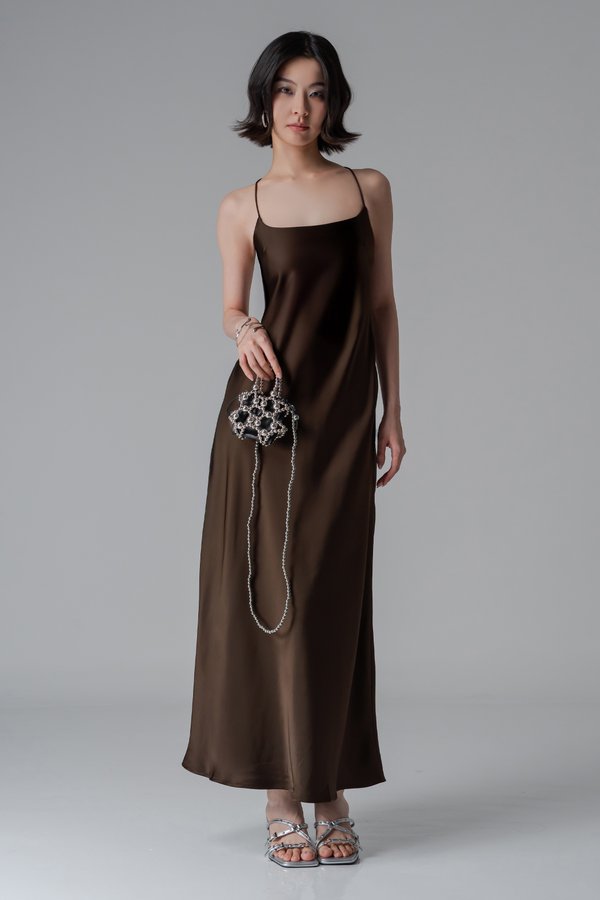 Bachelorette Dress In Chocolate V.2
