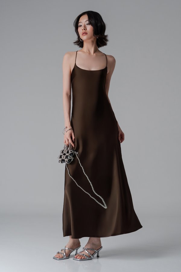 Bachelorette Dress In Chocolate V.2