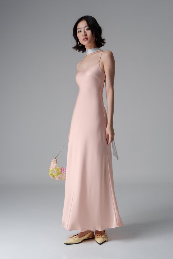 Bachelorette Dress In Shell Pink V.2