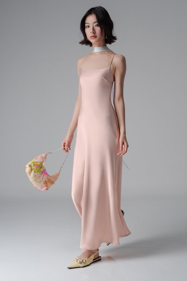 Bachelorette Dress In Shell Pink V.2