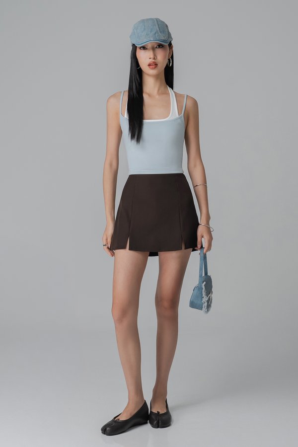 Tulip Skirt in Brown