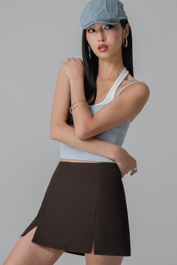 Tulip Skirt in Brown