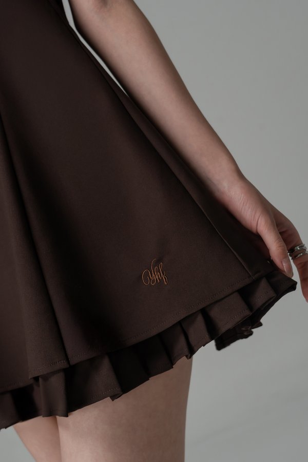 Principle Dress In Espresso Brown