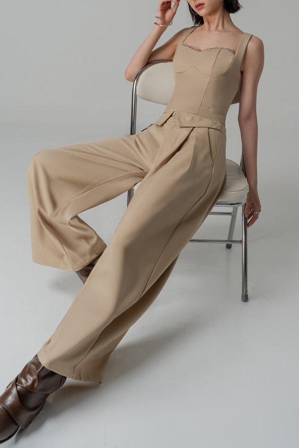By The Book Pants In Khaki