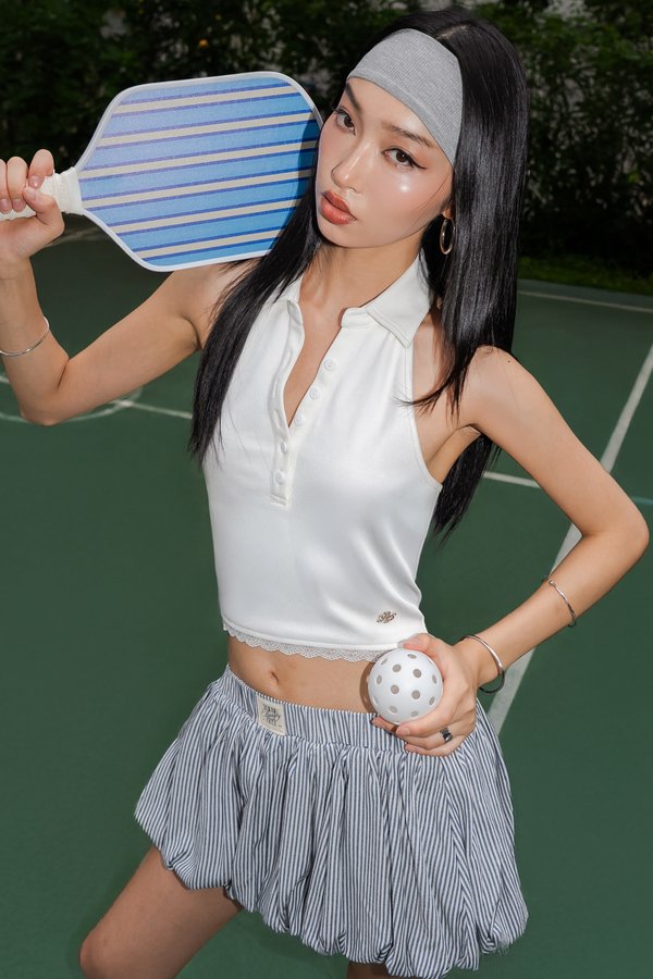 Honour Top In White
