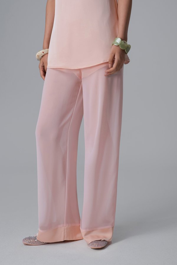 Wicker Pants In Pink