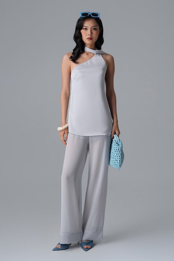 Wicker Pants In Grey