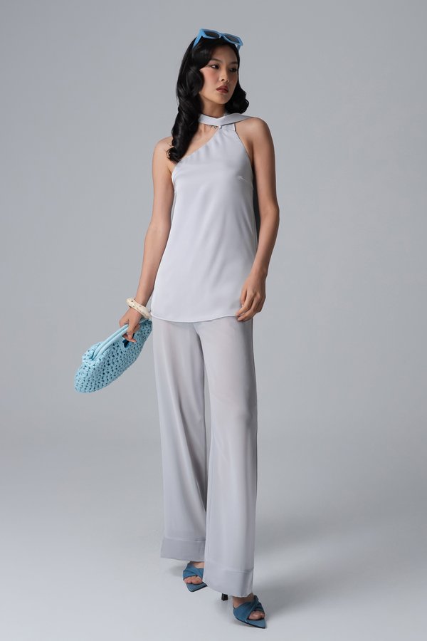Wicker Pants In Grey