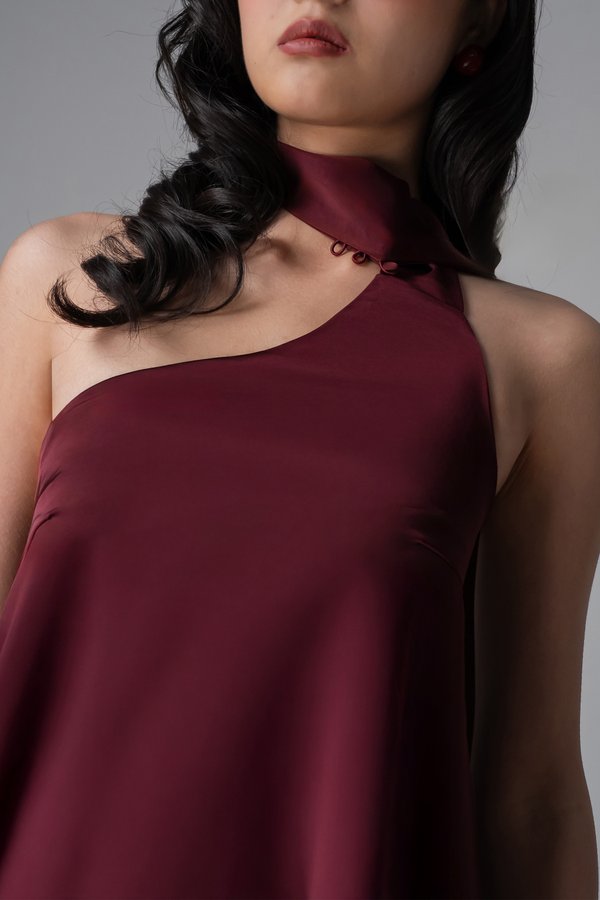 Arbor Top In Maroon