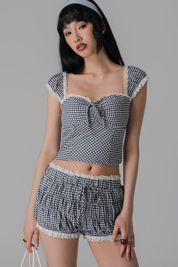 In Bloom Shorts In Black