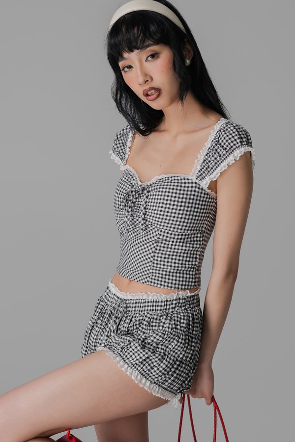 Very Berry Top In Black