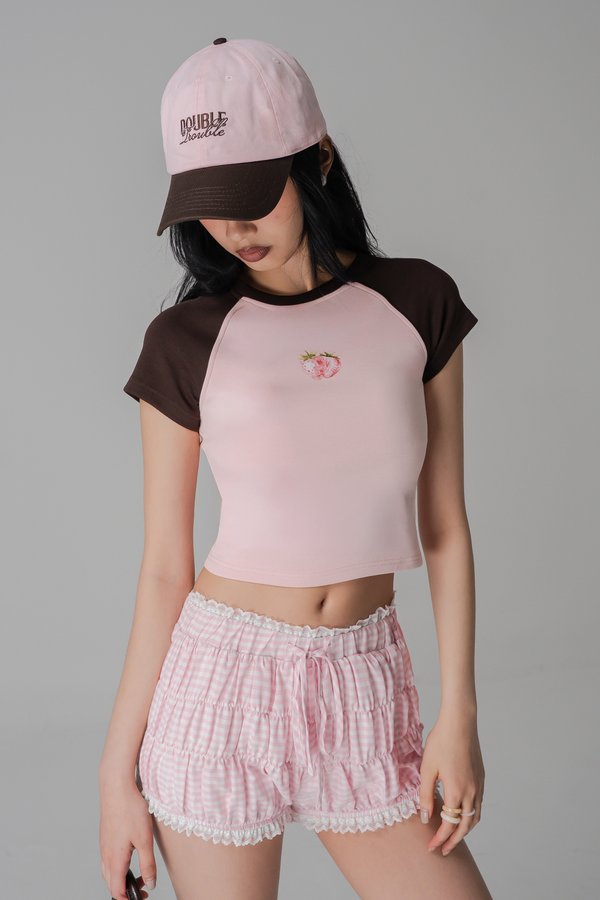 Frutti Tee In Strawberry Pink
