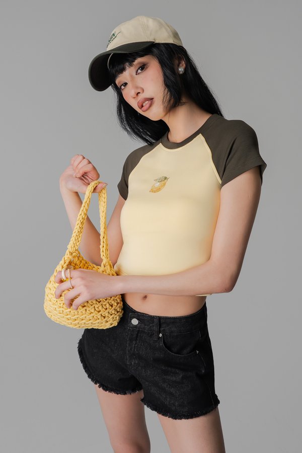 Frutti Tee In Lemon Yellow
