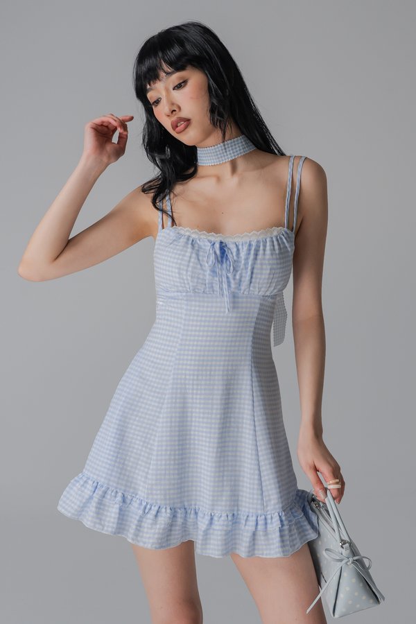 Honeybee Dress In Berry Blue