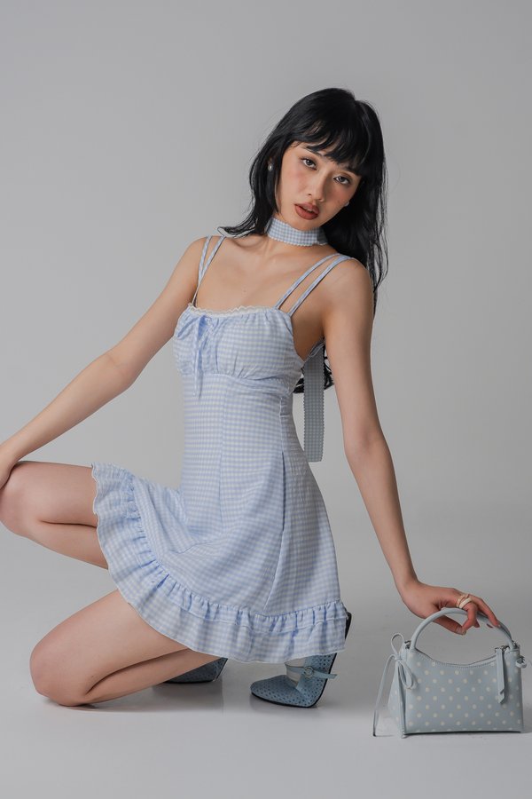 Honeybee Dress In Berry Blue