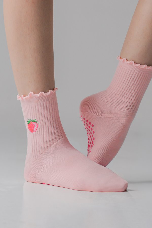 Fruit Medley Socks In Pink