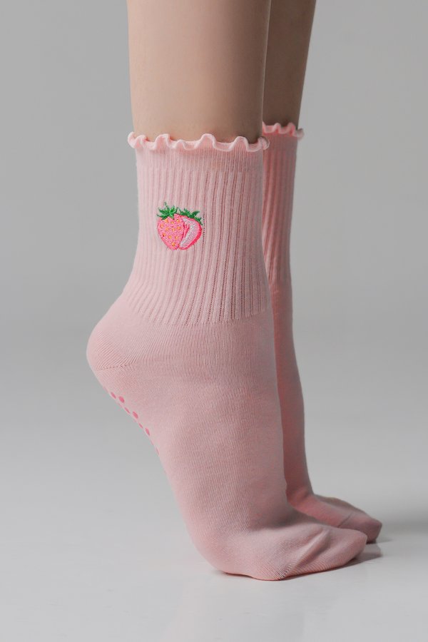Fruit Medley Socks In Pink