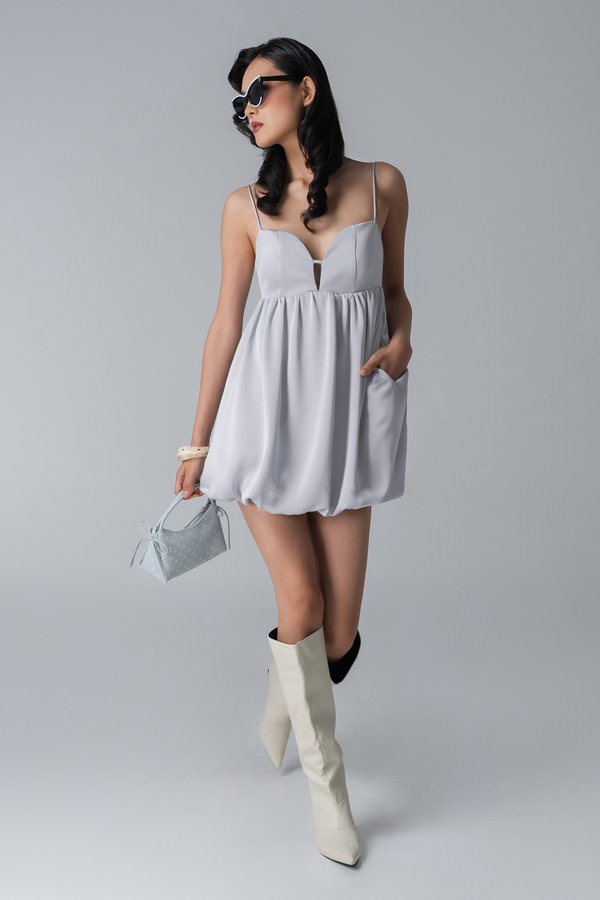Mirabelle Dress In Grey