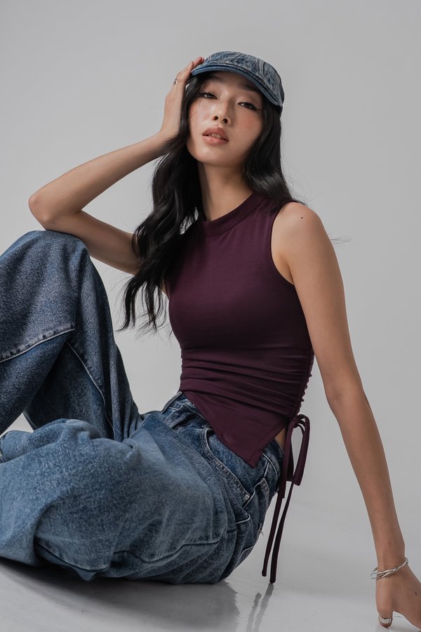 Latch Top In Wine