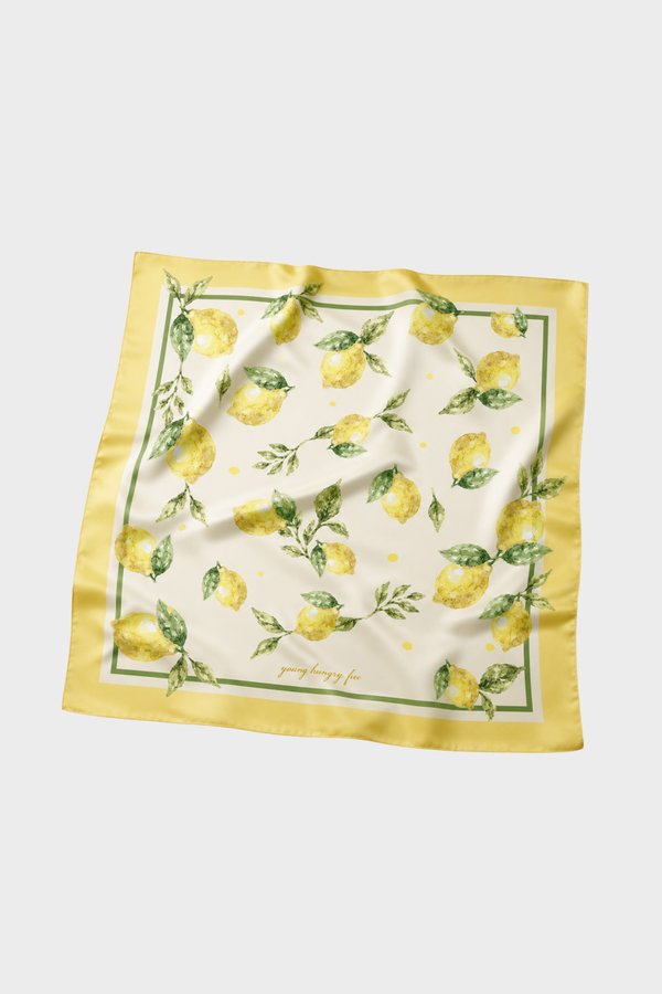 Fresh Pressed Scarf in Yellow
