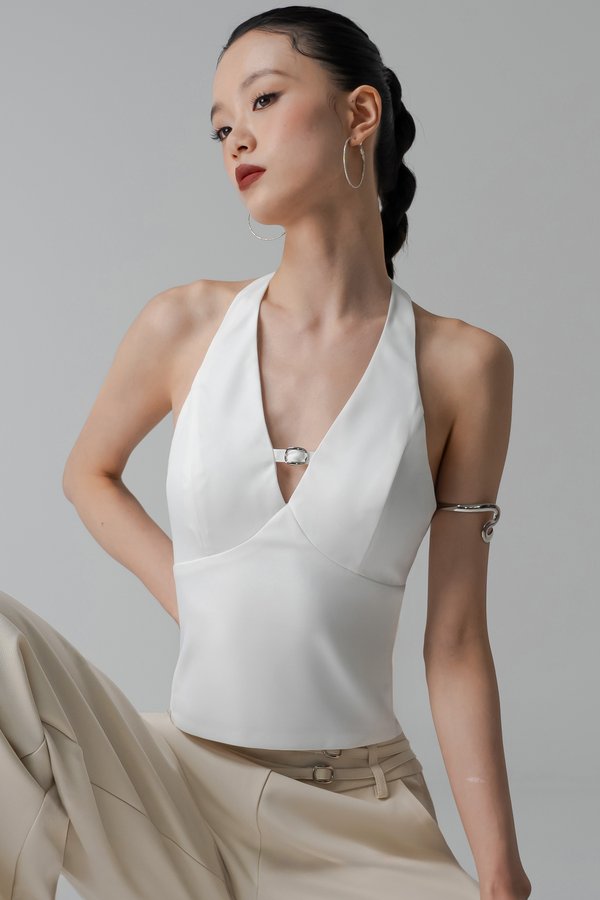 Visionary Top In White
