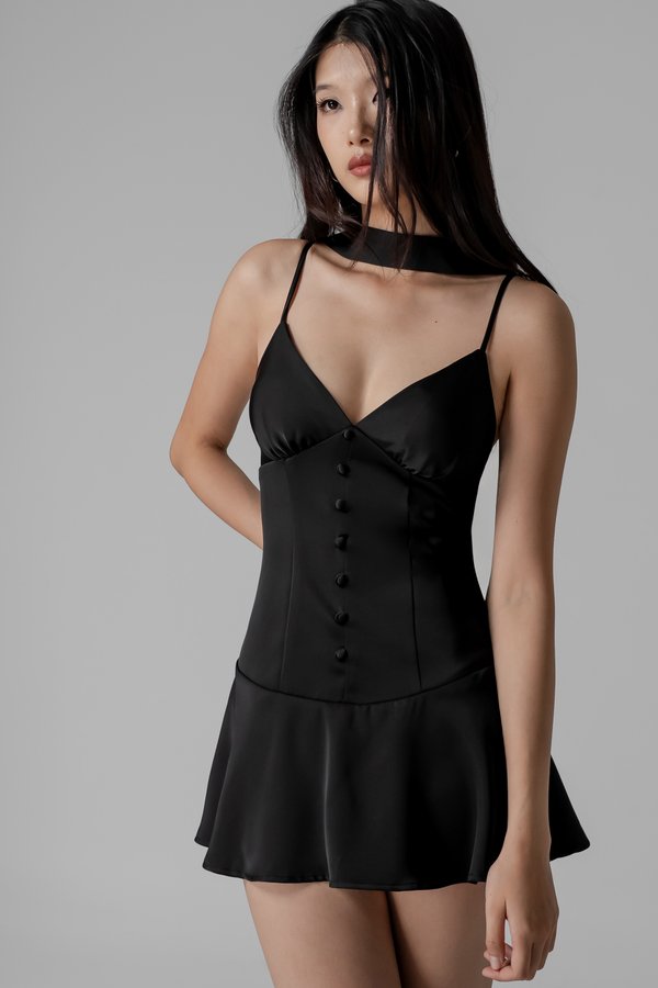 Opulent Dress in Black