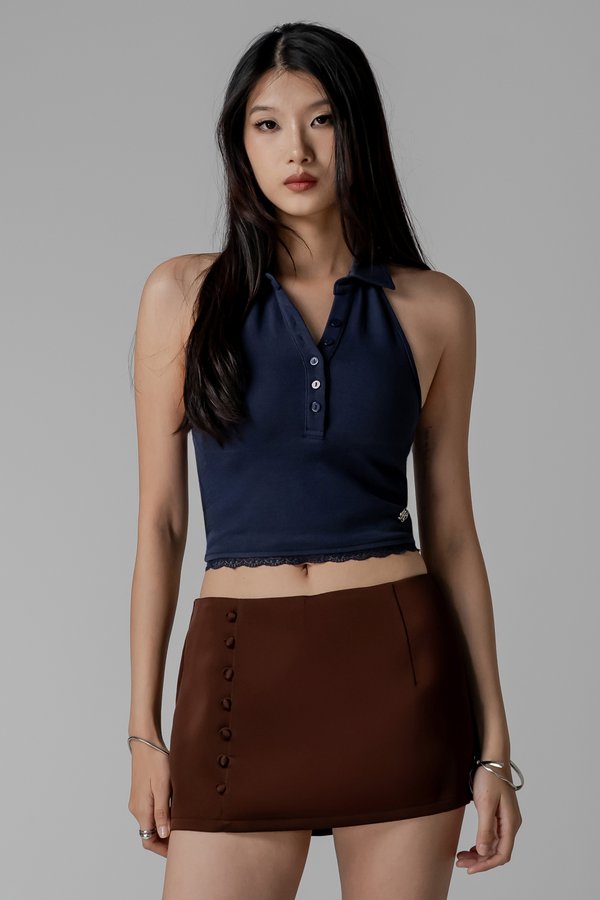 Serene Skirt In Espresso Brown