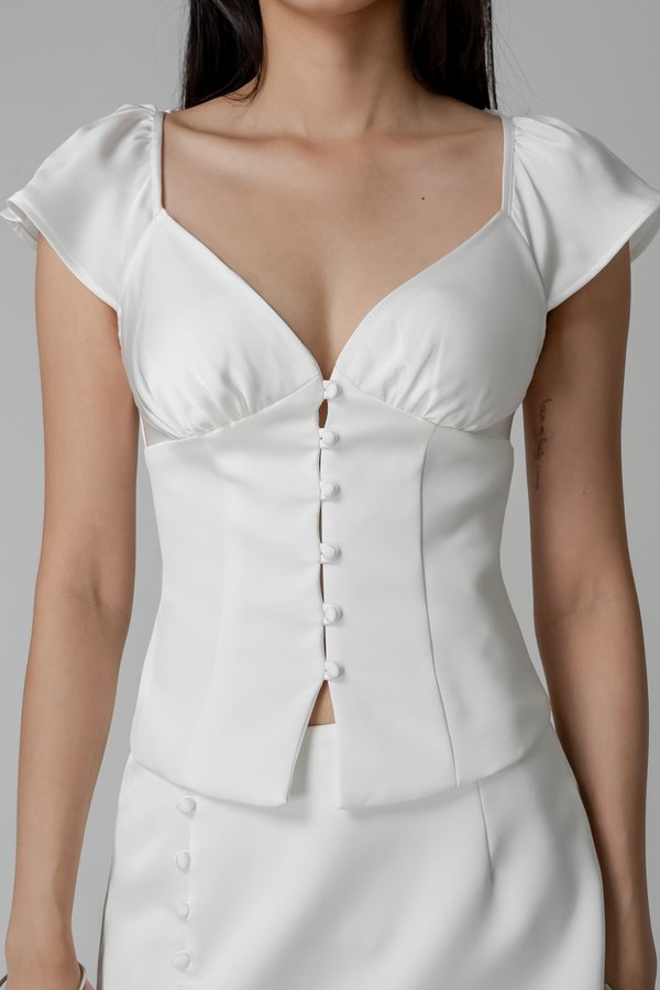 Grace Top In White