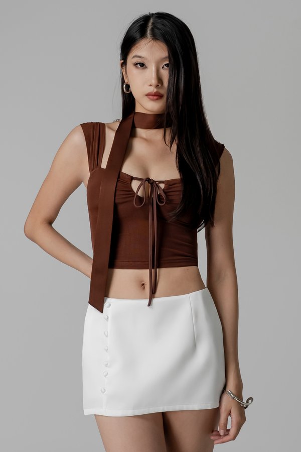 Serene Skirt In White