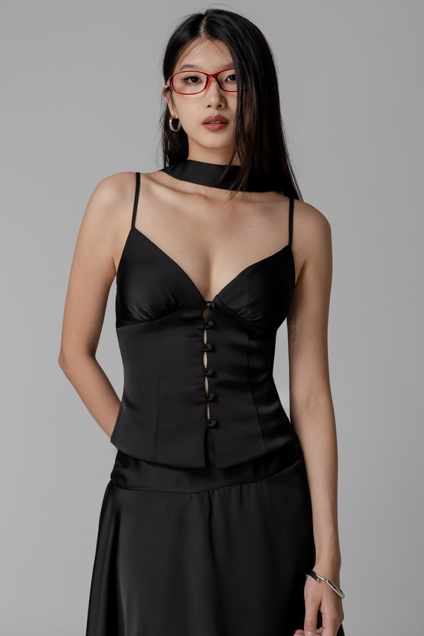 Refine Top In Black