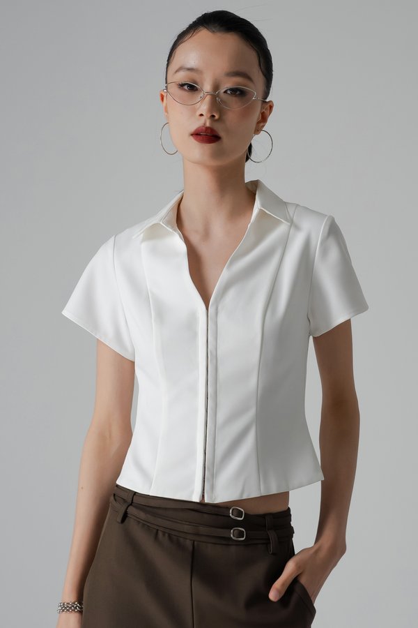 Execute Top In White