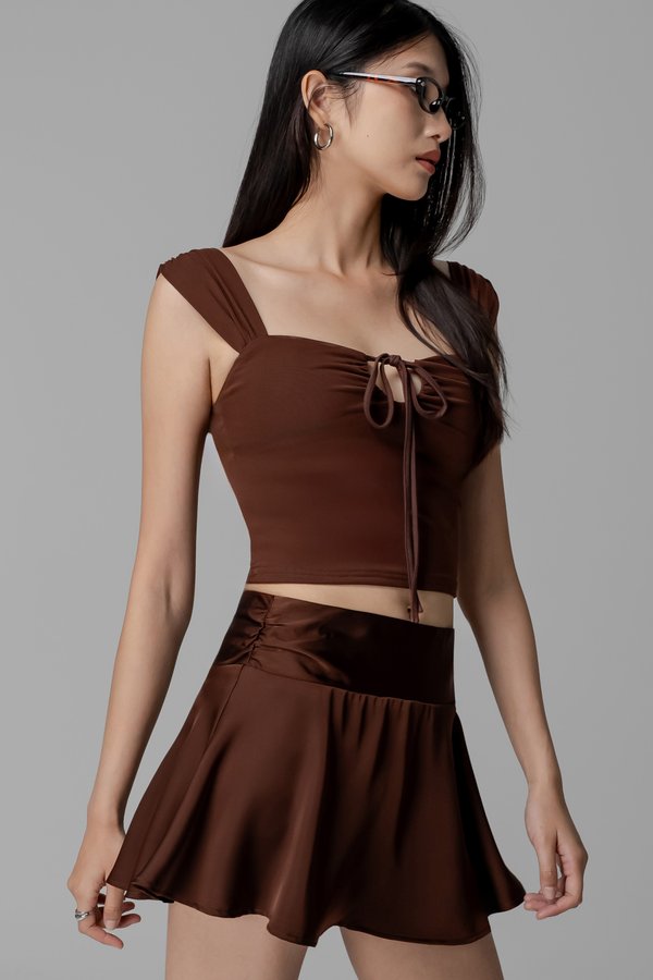 Allure Skirt In Espresso Bown