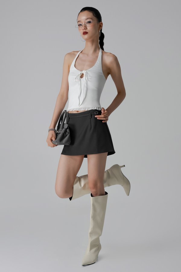 Siren Skirt In Dark Grey