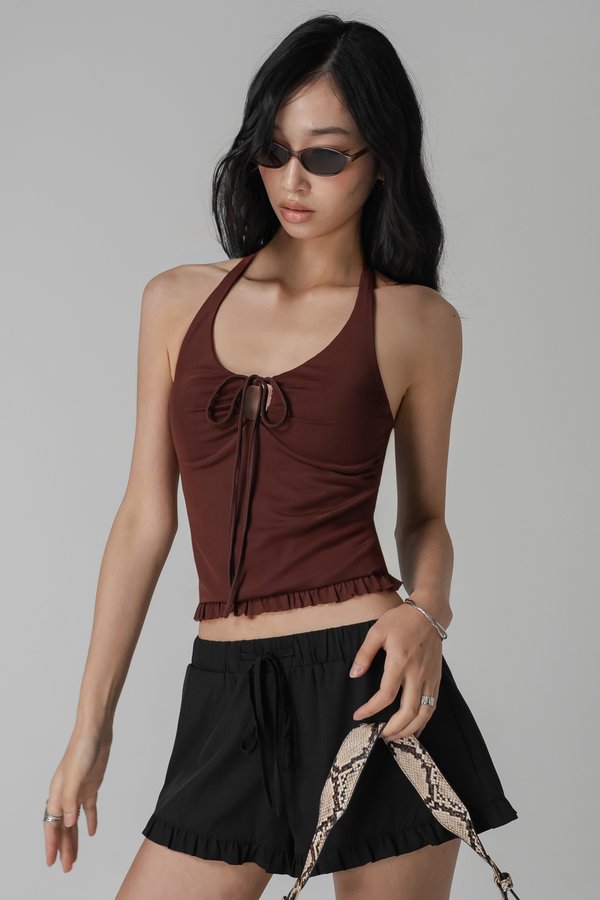 Daisy Top In Brown