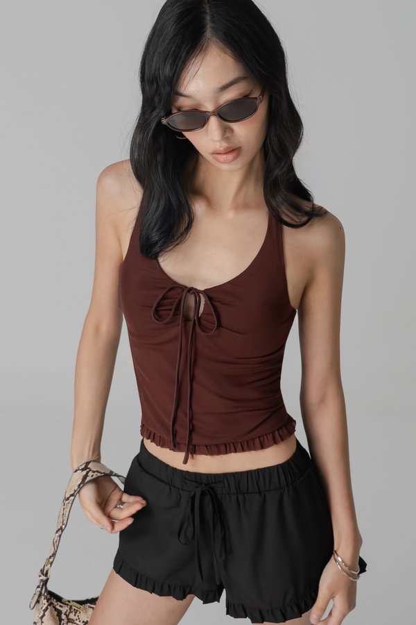 Daisy Top In Brown