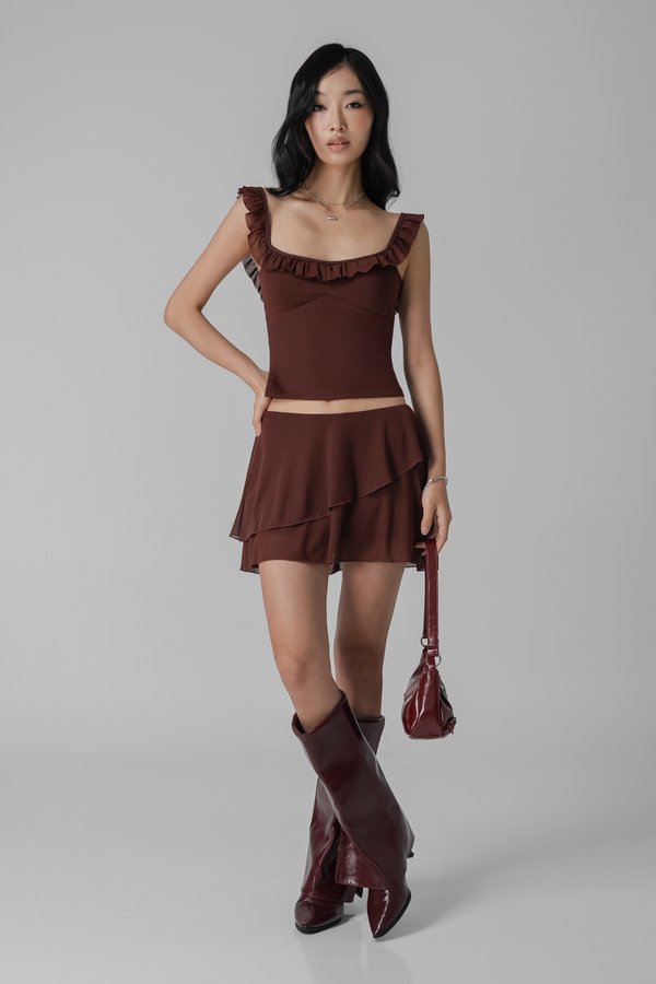Fauna Skirt In Brown