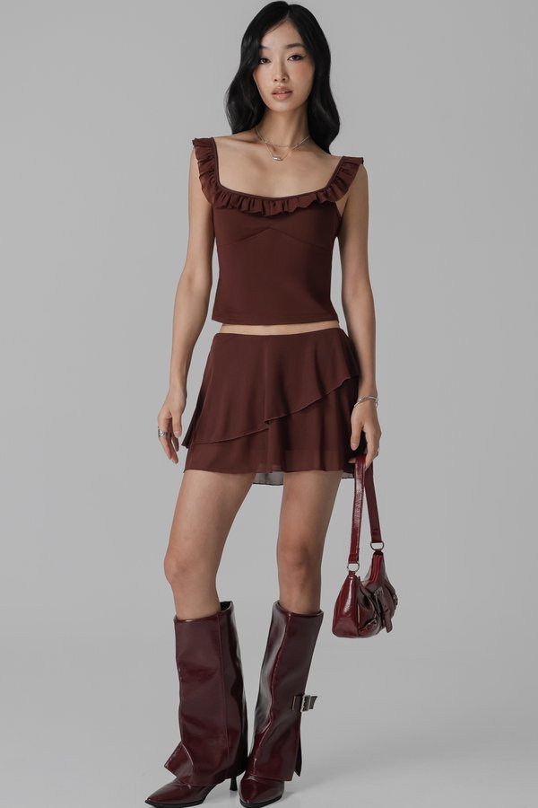 Fauna Skirt In Brown
