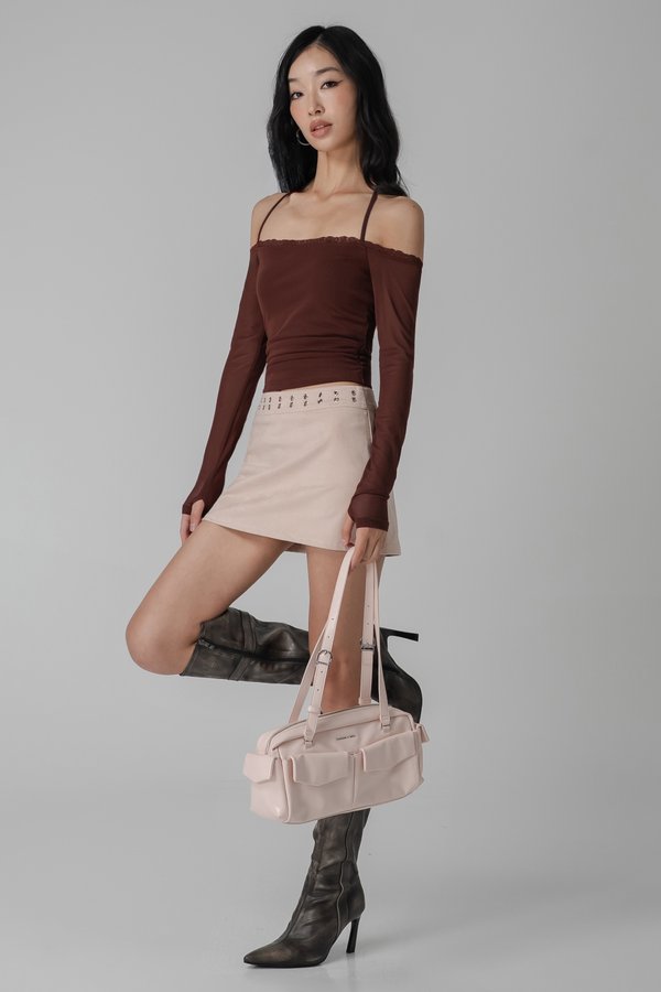 Willow Top In Brown