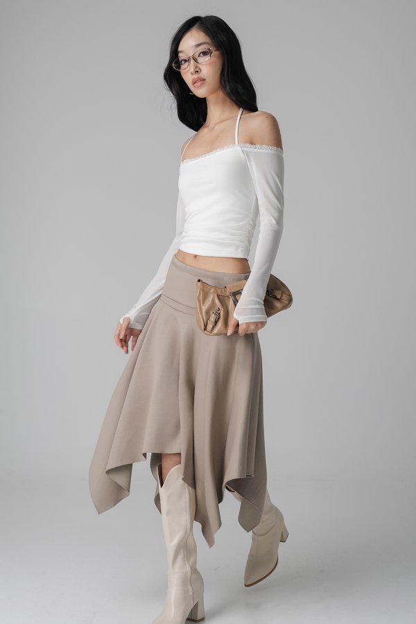 Willow Top In White