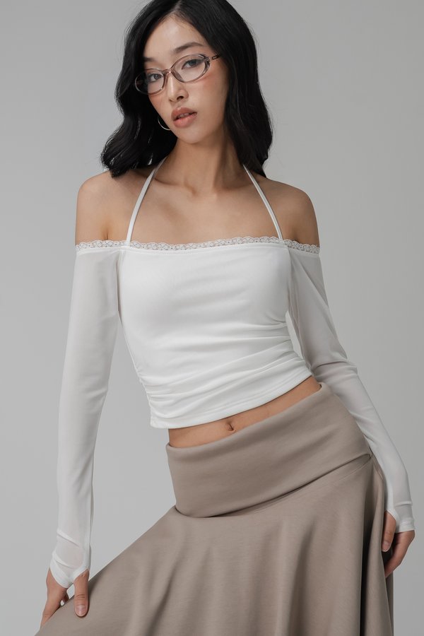 Willow Top In White