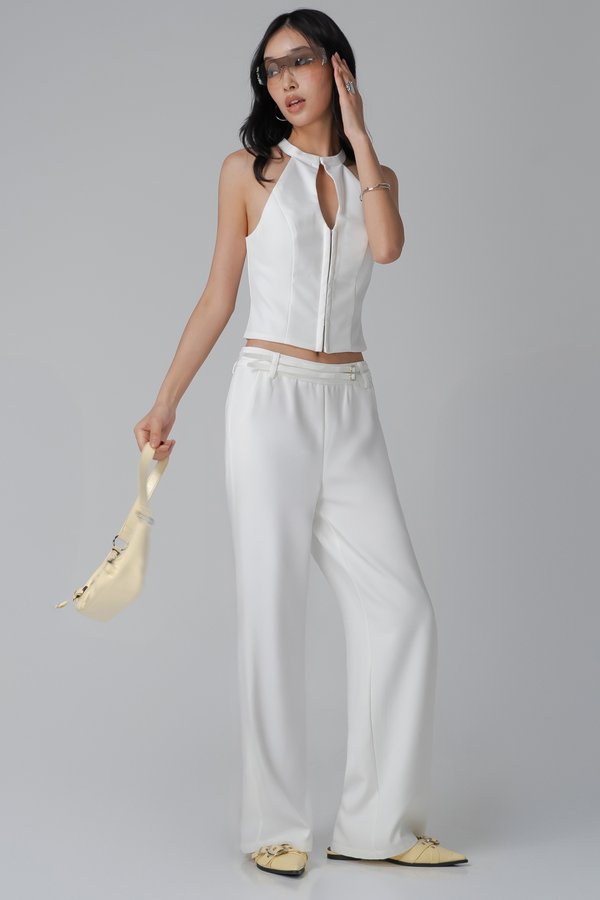 Overtime Top In White