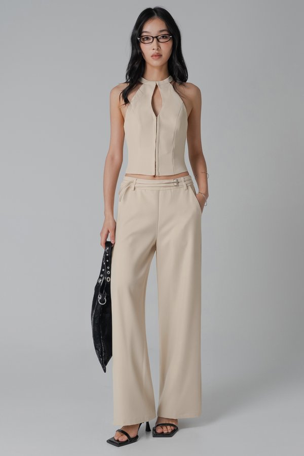 Overtime Top In Beige