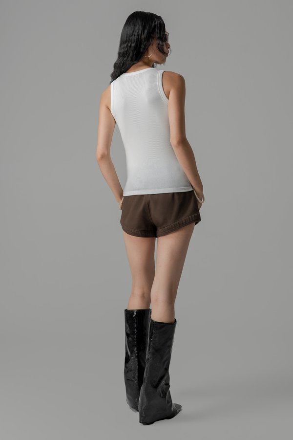 Airy Top in White